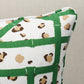 Purchase So18095004 | Fancy Beasts I/O Pillow, Safari Green - Schumacher Pillows