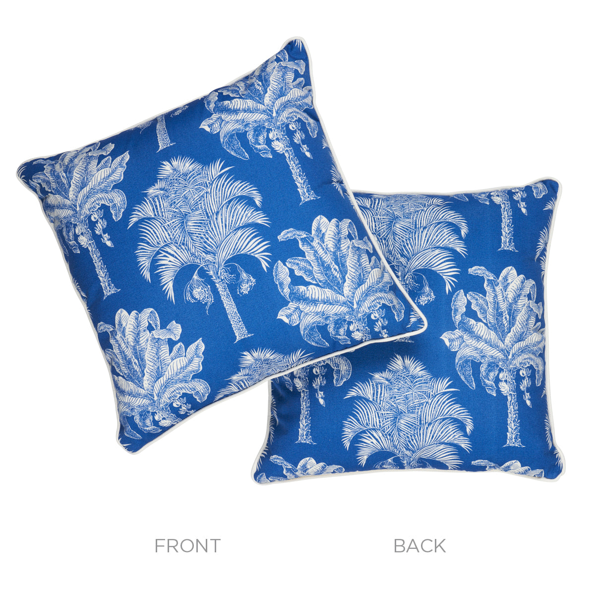 Purchase So18096106 | Grand Palms I/O Pillow, Navy - Schumacher Pillows