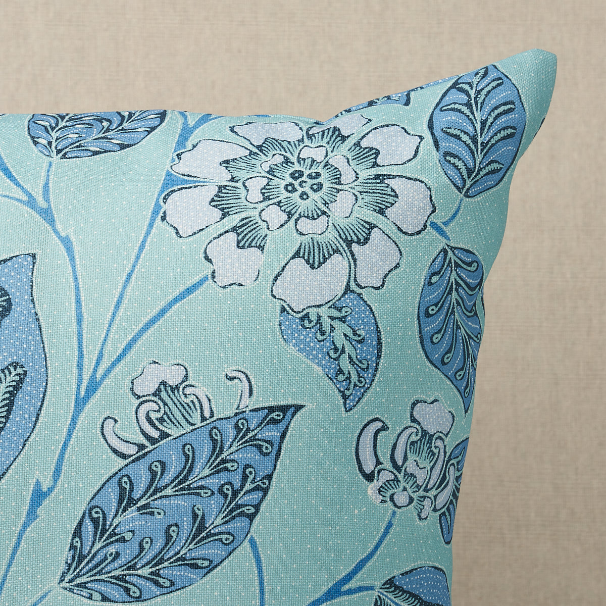 Purchase So18100104 | Kava Cay I/O Pillow, Blues - Schumacher Pillows