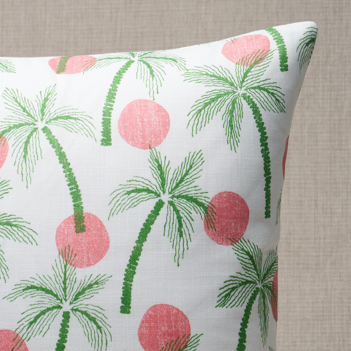 Purchase So18101105 | Clarabella Palm I/O Pillow, Tropical - Schumacher Pillows