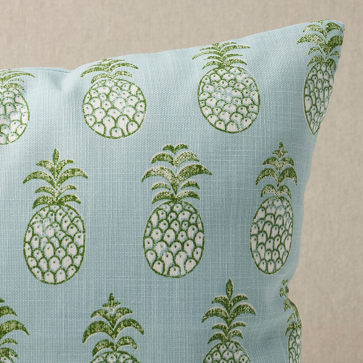 Purchase So18102013 | Piña Cove I/O Pillow, Aquamarine - Schumacher Pillows