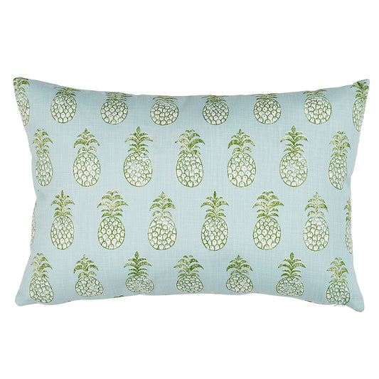 Purchase So18102013 | Piña Cove I/O Pillow, Aquamarine - Schumacher Pillows