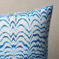Purchase So18105005 | Ink Wave Print I/O Pillow, Indigo - Schumacher Pillows