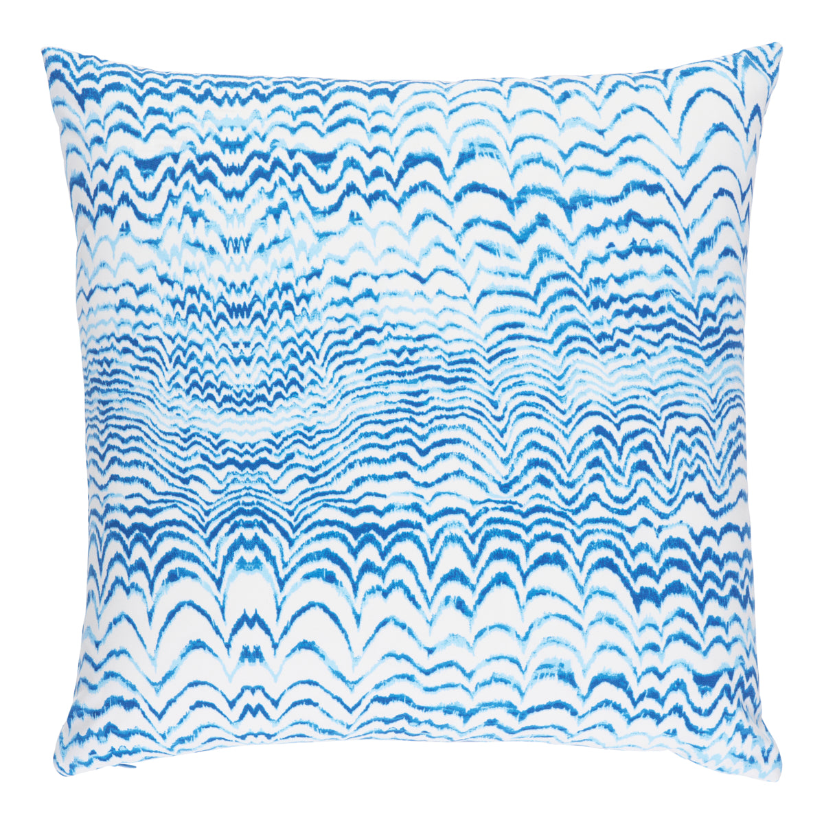 Purchase So18105005 | Ink Wave Print I/O Pillow, Indigo - Schumacher Pillows