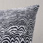 Purchase So18105204 | Ink Wave Print I/O Pillow, Black - Schumacher Pillows