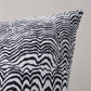 Purchase So18105206 | Ink Wave Print I/O Pillow, Black - Schumacher Pillows