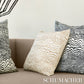 Purchase So18105206 | Ink Wave Print I/O Pillow, Black - Schumacher Pillows