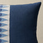 Purchase So18122312 | Backgammon Tape Pillow, Marine - Schumacher Pillows