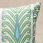 Purchase So18127130 | Augustine Ikat Pillow, Leaf - Schumacher Pillows