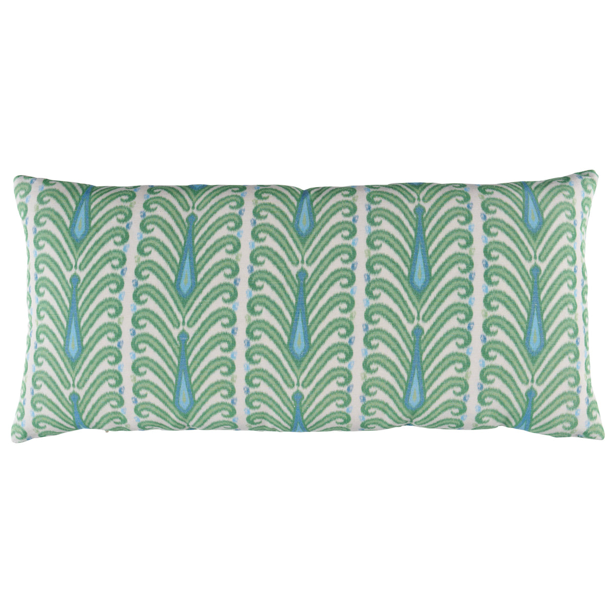 Purchase So18127130 | Augustine Ikat Pillow, Leaf - Schumacher Pillows