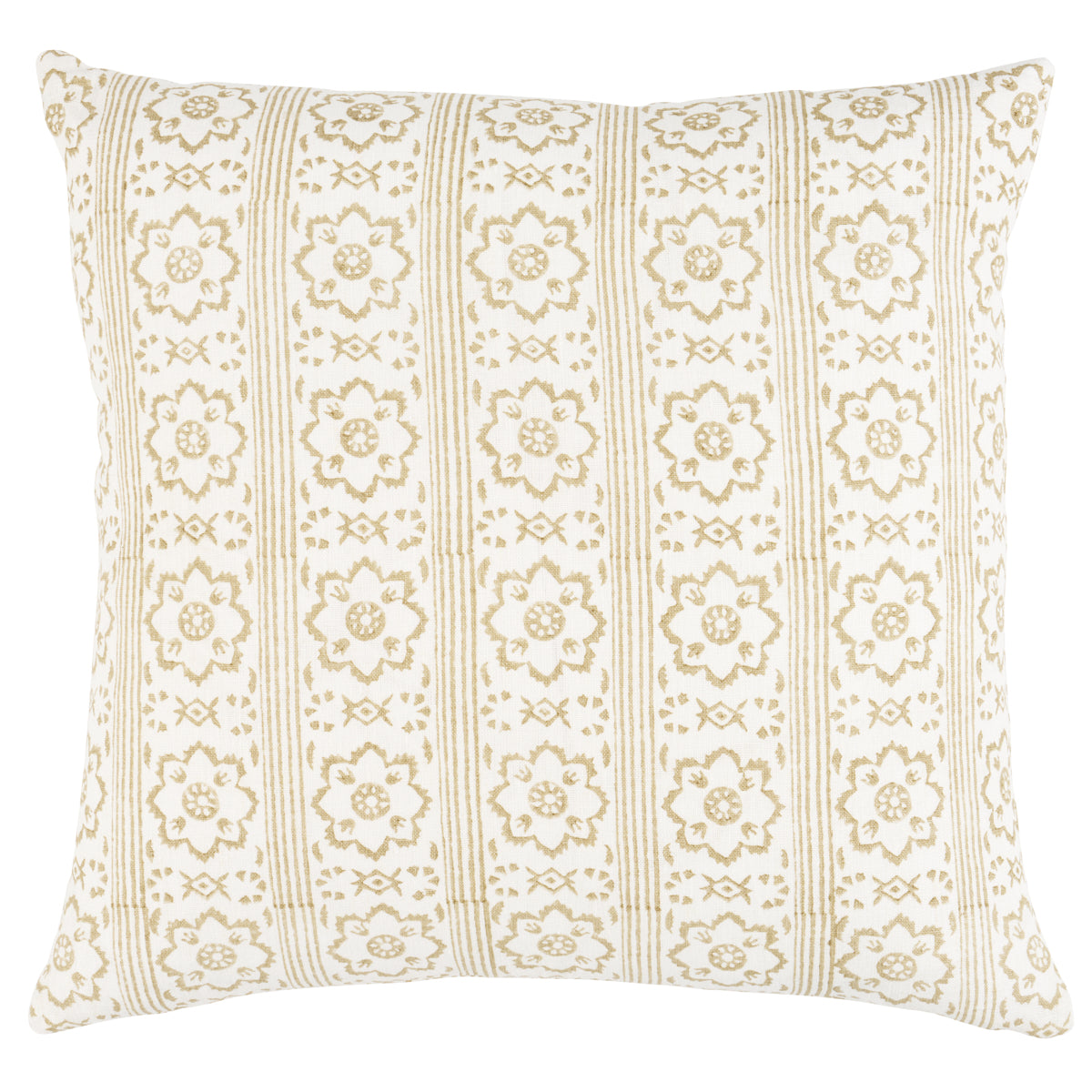 Purchase So18132203 | Sunda Hand Blocked Print Pillow, Neutral - Schumacher Pillows