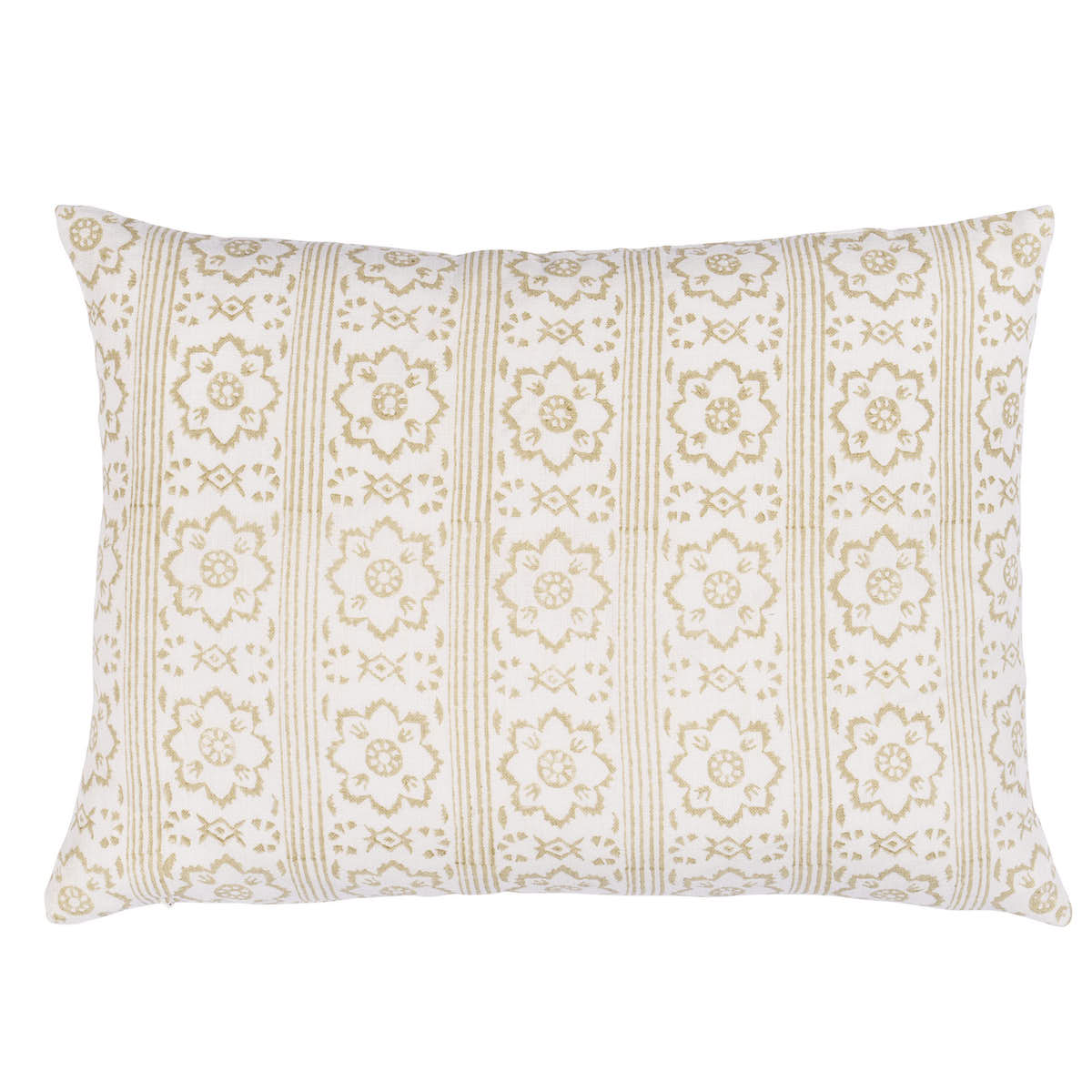 Purchase So18132212 | Sunda Hand Blocked Print Pillow, Neutral - Schumacher Pillows