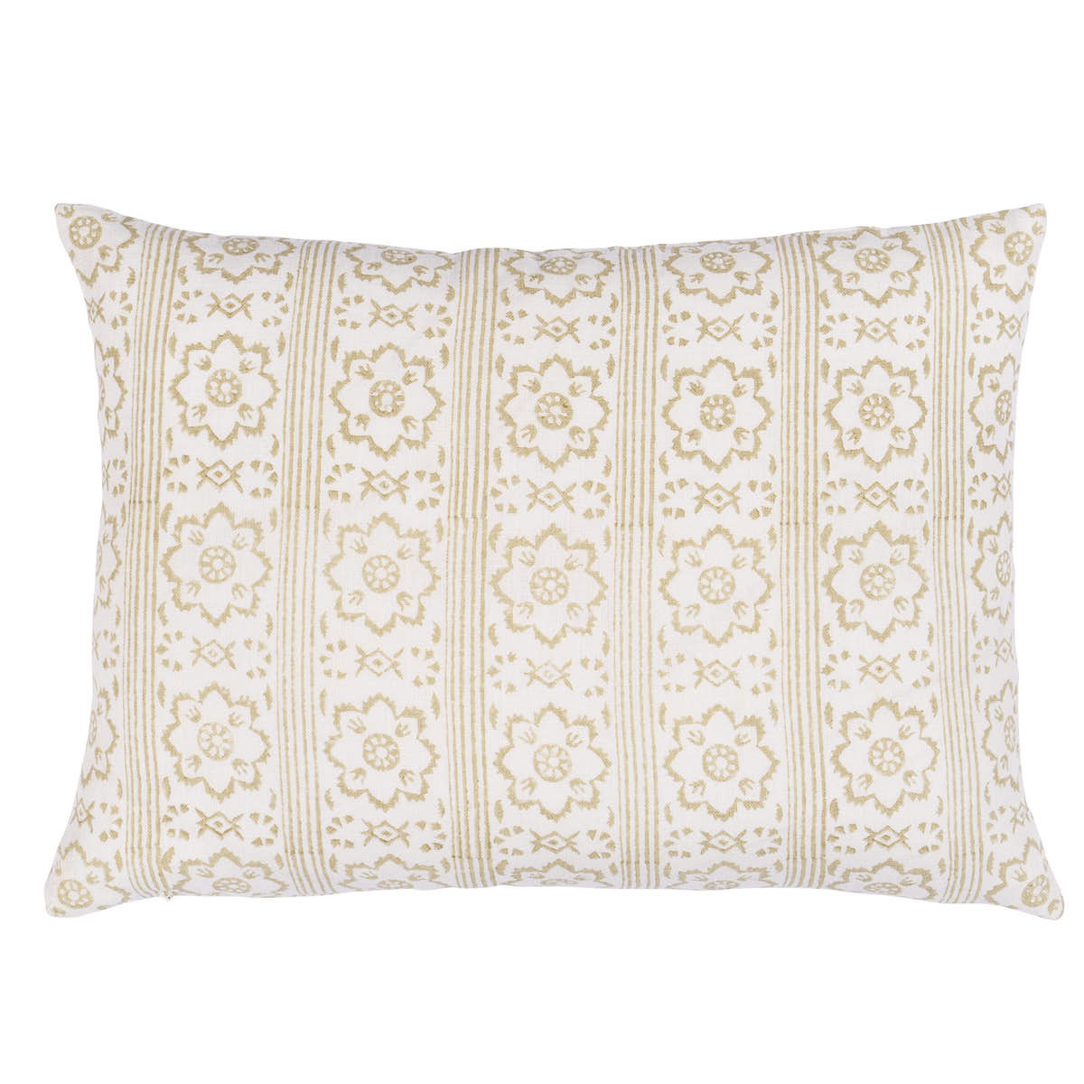 Purchase So18132212 | Sunda Hand Blocked Print Pillow, Neutral - Schumacher Pillows