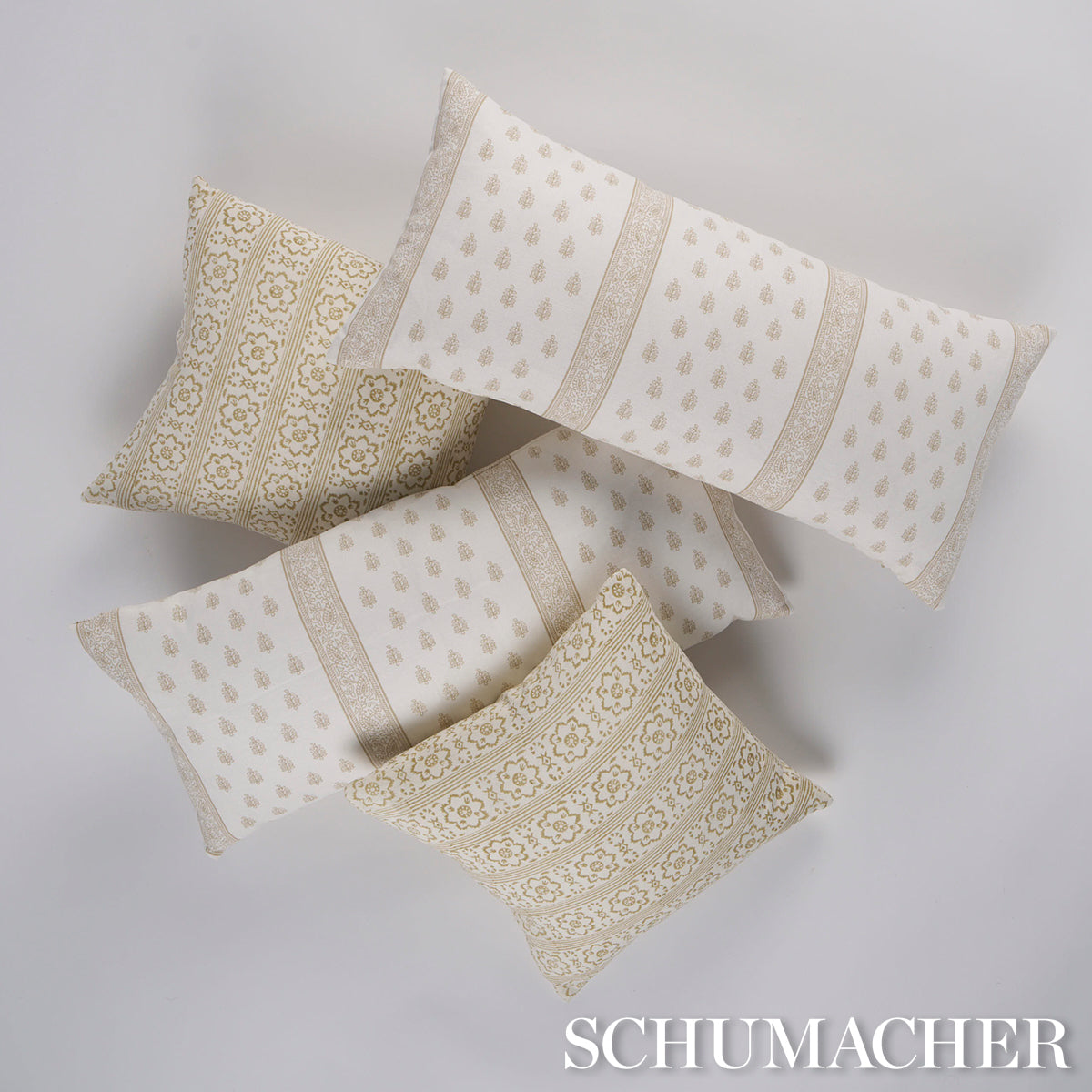 Purchase So18133330 | Katsura Stripe Pillow, Sand - Schumacher Pillows