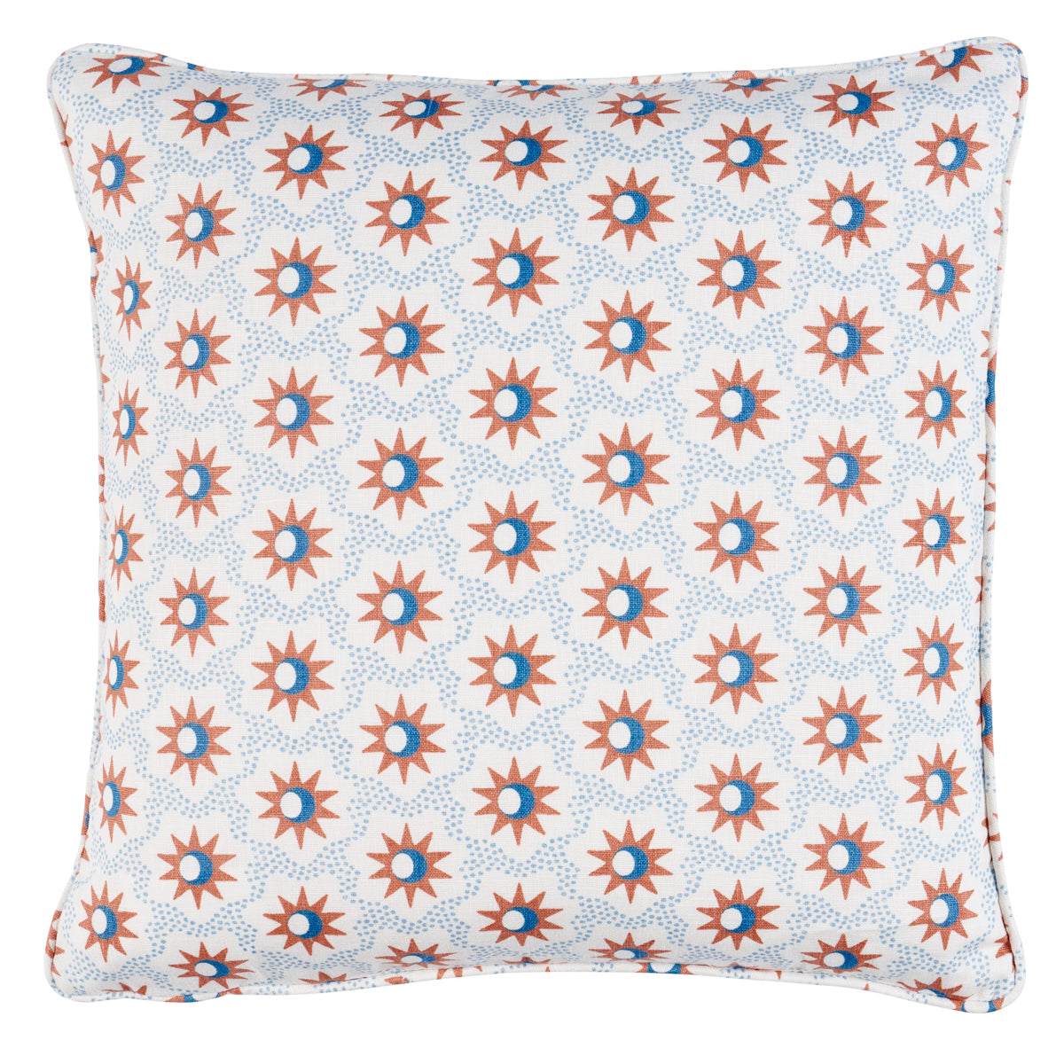 Purchase So18194203 | Lucie Pillow, Clay & Blue - Schumacher Pillows