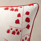 Purchase So18196007 | Bleeding Hearts Pillow, Red - Schumacher Pillows