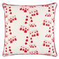 Purchase So18196007 | Bleeding Hearts Pillow, Red - Schumacher Pillows