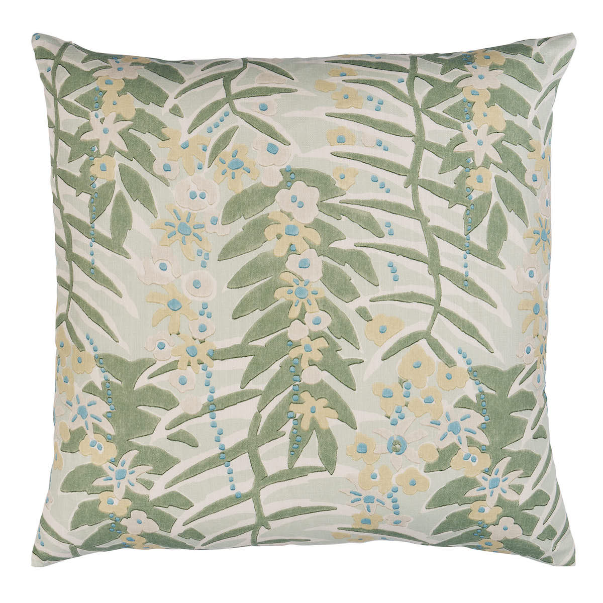 Purchase So18215206 | Ashbee Botanical, Aqua - Schumacher Pillows