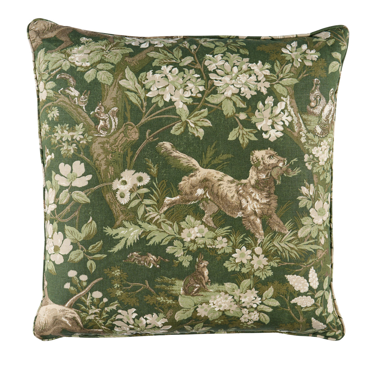 Purchase So18226105 | Hound Meadow Pillow, Forest - Schumacher Pillows