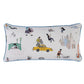 Purchase So18233218 | Street Scenes Pillow, Multicolor On White - Schumacher Pillows