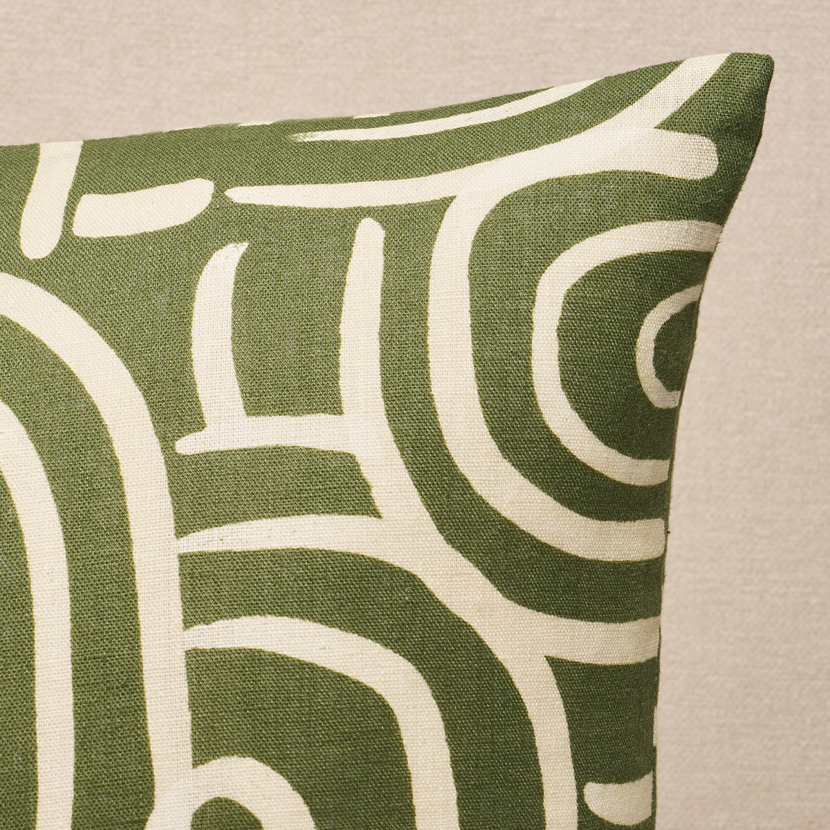 Purchase So18236305 | New Beat Pillow, Olive - Schumacher Pillows