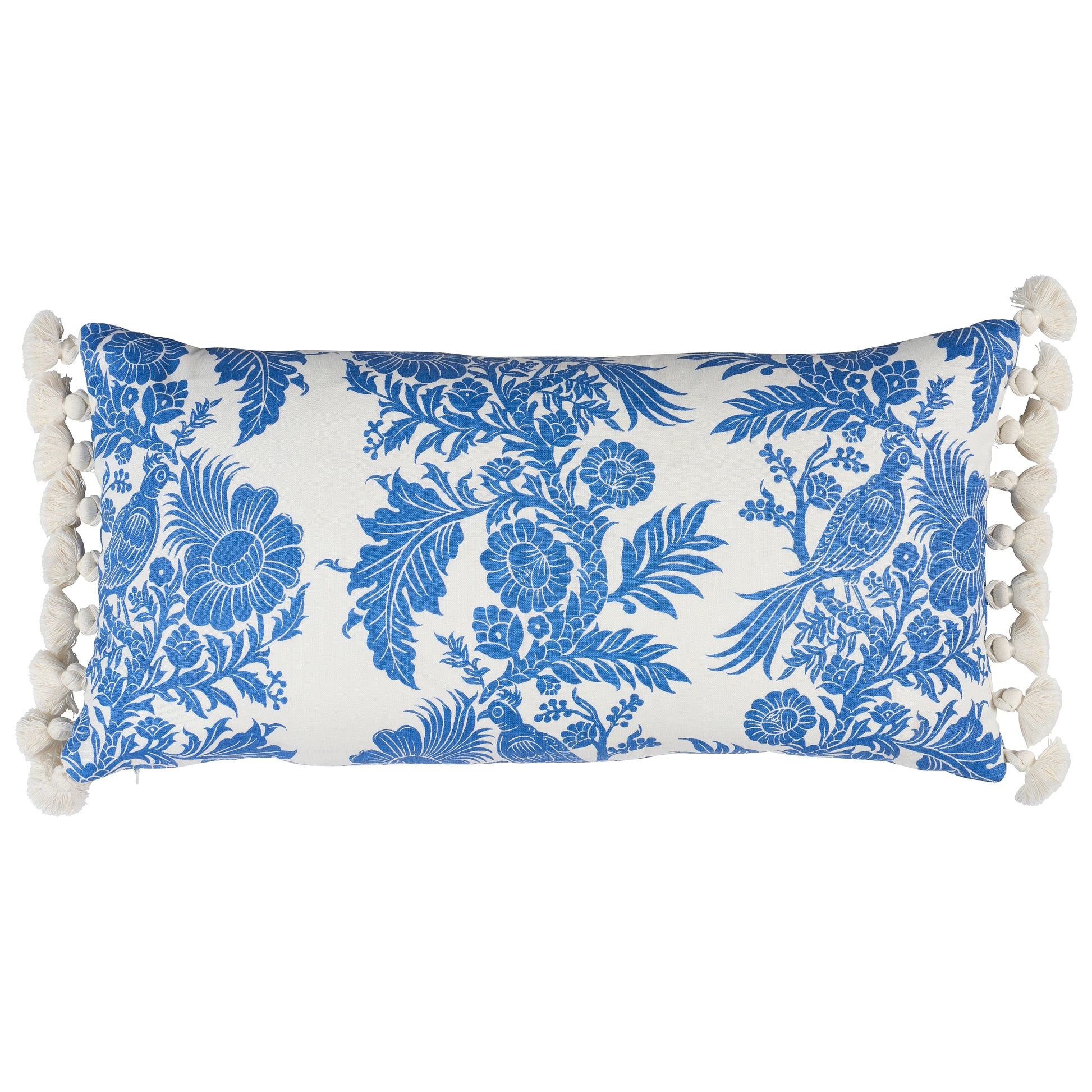 Purchase So18253118 | Raven Woods Pillow, Dark Blue - Schumacher Pillows
