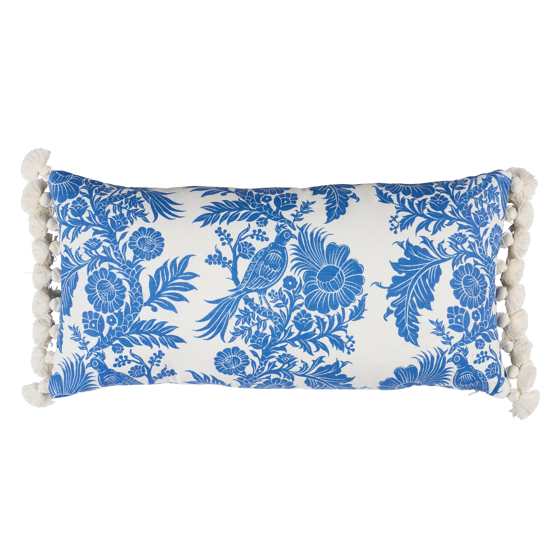 Purchase So18253118 | Raven Woods Pillow, Dark Blue - Schumacher Pillows