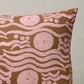 Purchase So18274218 | Bosphorous Hand Block Pillow, Brown & Pink - Schumacher Pillows