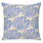 Purchase So18275005 | Ramsgate Hand Block Pillow, French Blue - Schumacher Pillows