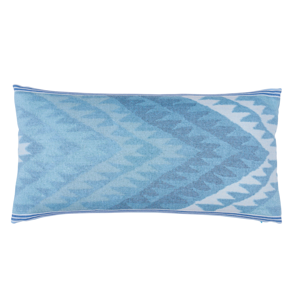 Purchase So18277118 | Shabba Warp Print Pillow, Blues - Schumacher Pillows