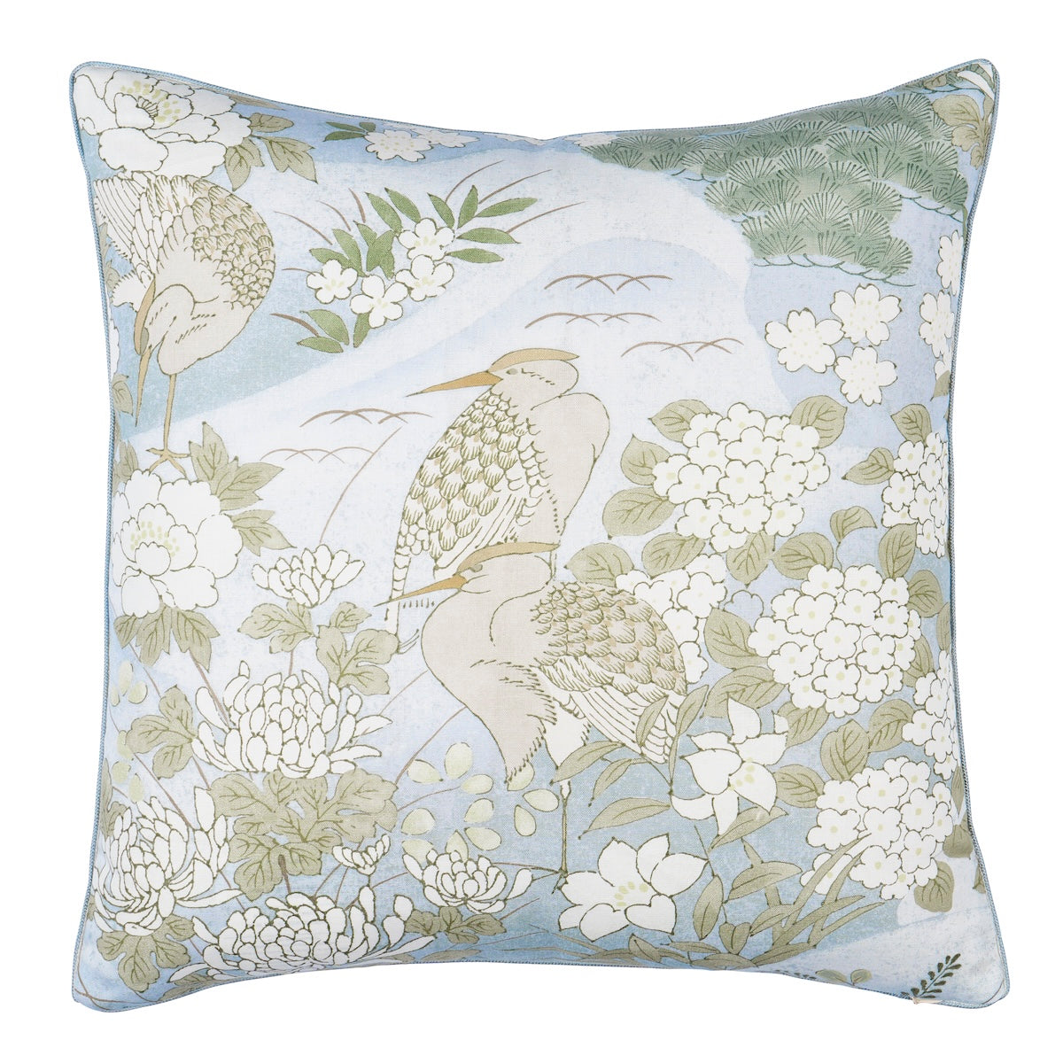 Purchase So18287004 | Golden Hills Pillow, Sky - Schumacher Pillows