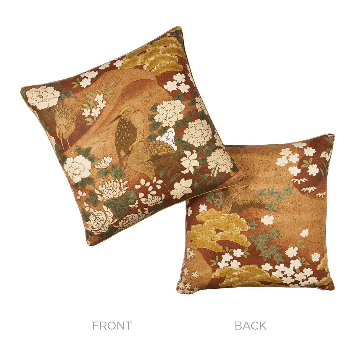 Purchase So18287204 | Golden Hills Pillow, Burgundy - Schumacher Pillows