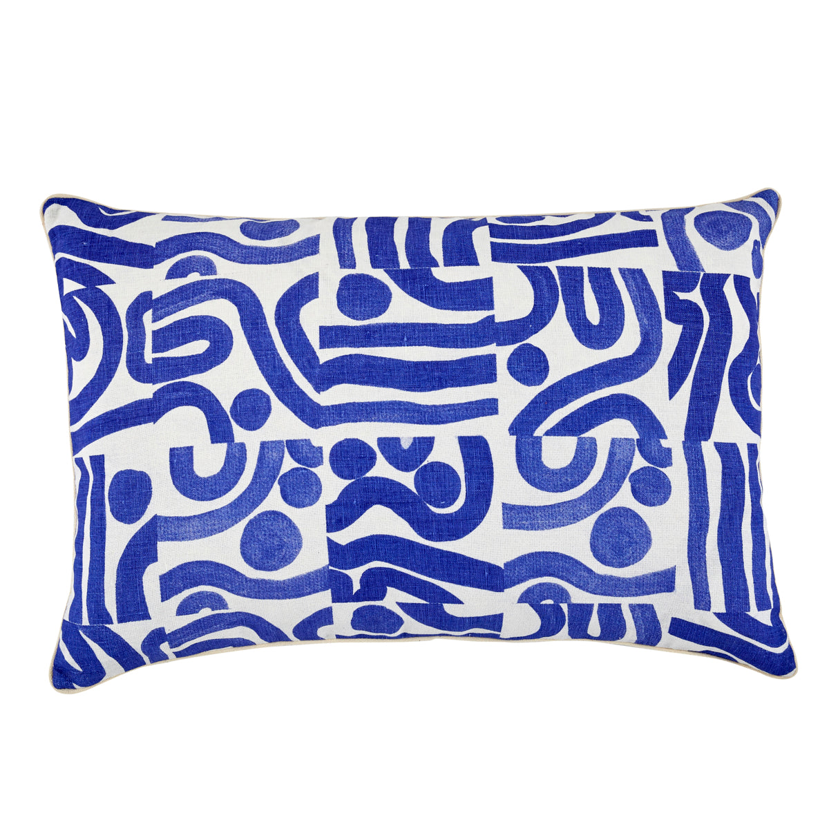 Purchase So200420 | Ocean Pillow, Blue - Schumacher Pillows