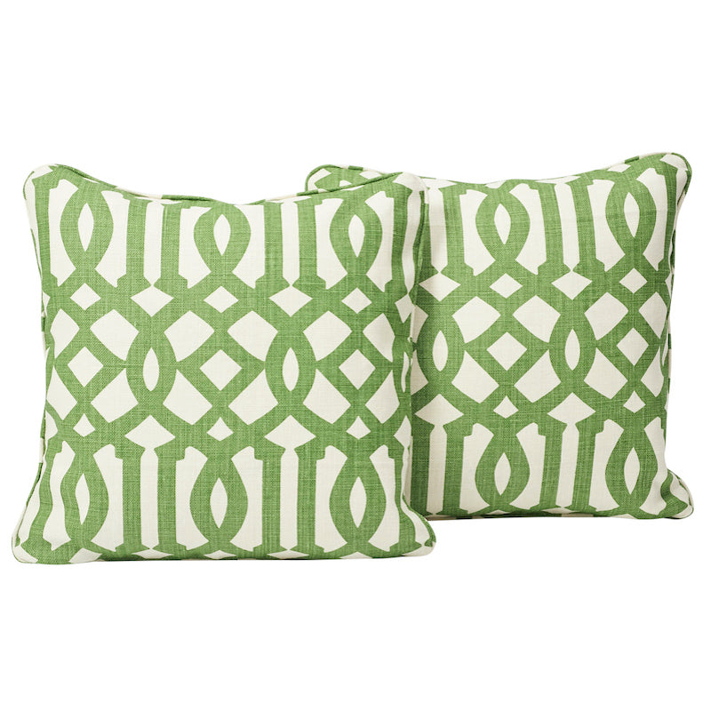 Purchase So264376304 | Imperial Trellis Pillow, Treillage/Ivory - Schumacher Pillows