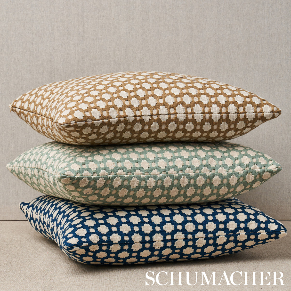 Purchase So6261503 | Betwixt Pillow, Water/Ivory - Schumacher Pillows
