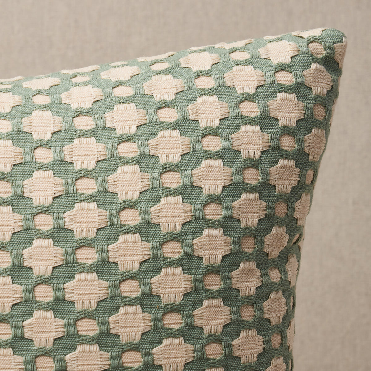 Purchase So6261504 | Betwixt Pillow, Water/Ivory - Schumacher Pillows
