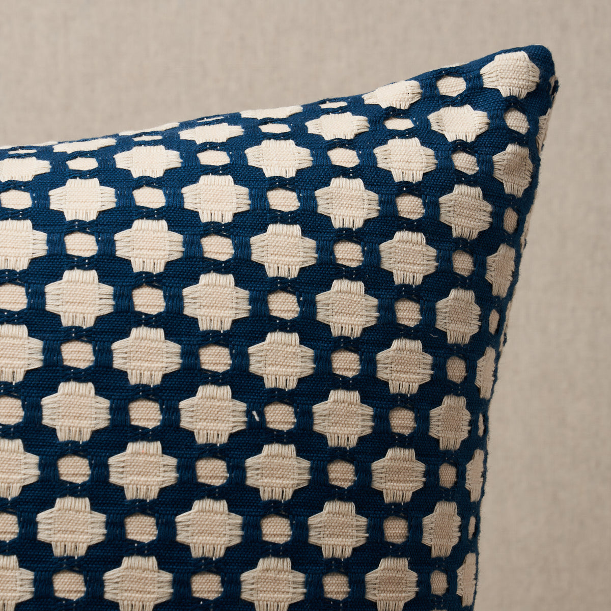 Purchase So6568103 | Betwixt Pillow, Indigo/Ivory - Schumacher Pillows