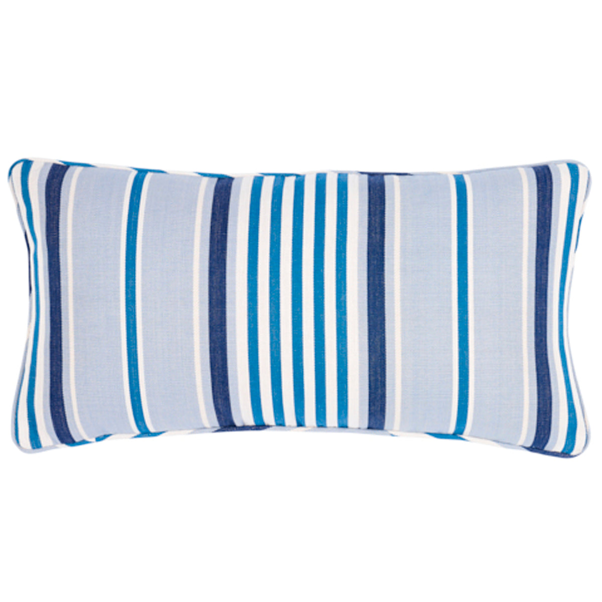 Purchase So6601418 | Minzer Cotton Stripe Pillow, Blue - Schumacher Pillows
