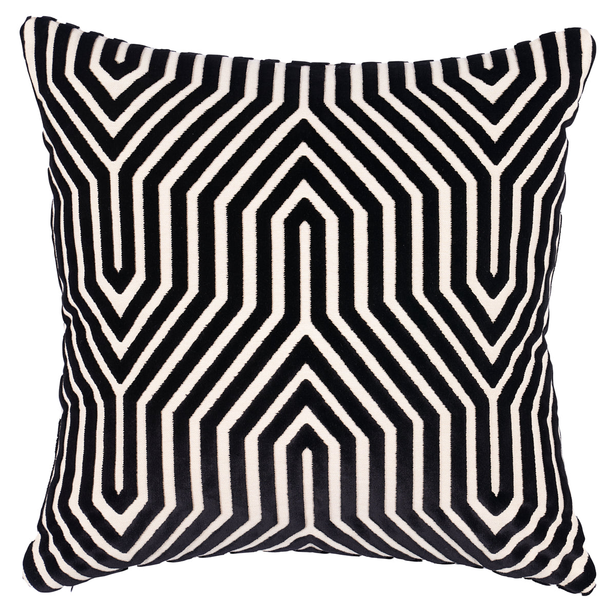 Purchase So6619206 | Vanderbilt Velvet Pillow, Noir - Schumacher Pillows