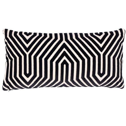 Purchase So6619218 | Vanderbilt Velvet Pillow, Noir - Schumacher Pillows