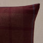 Purchase So6666504 | Montana Wool Plaid Pillow, Burgundy - Schumacher Pillows