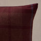 Purchase So6666505 | Montana Wool Plaid Pillow, Burgundy - Schumacher Pillows