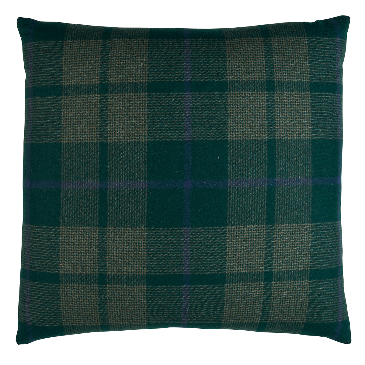 Purchase So6666604 | Montana Wool Plaid Pillow, Hunter - Schumacher Pillows