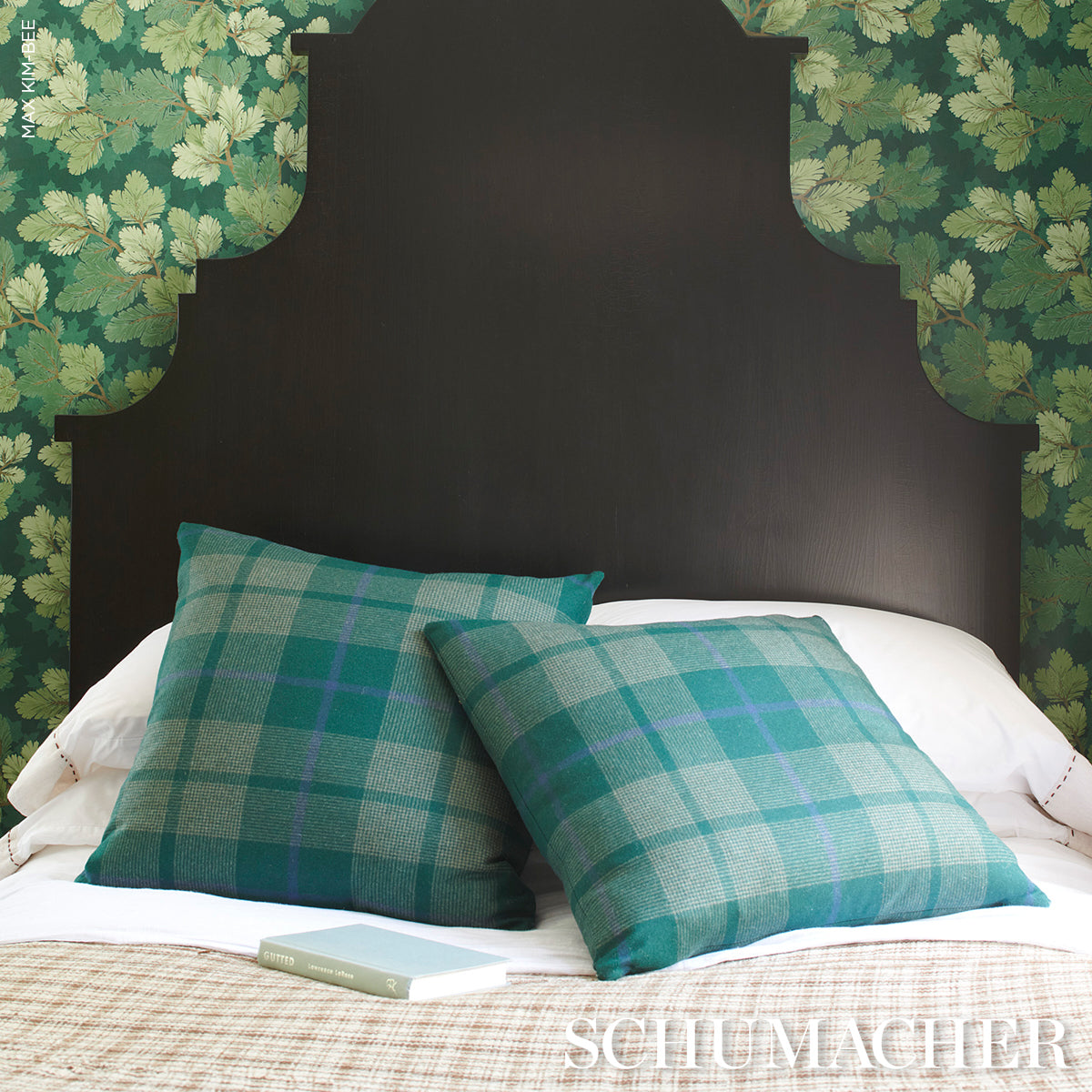 Purchase So6666606 | Montana Wool Plaid Pillow, Hunter - Schumacher Pillows