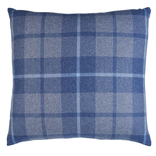 Purchase So6666804 | Montana Wool Plaid Pillow, Slate - Schumacher Pillows