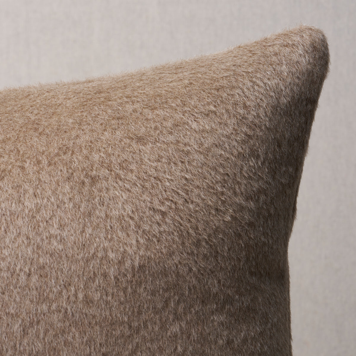 Purchase So6713004 | Dixon Mohair Pillow, Driftwood - Schumacher Pillows