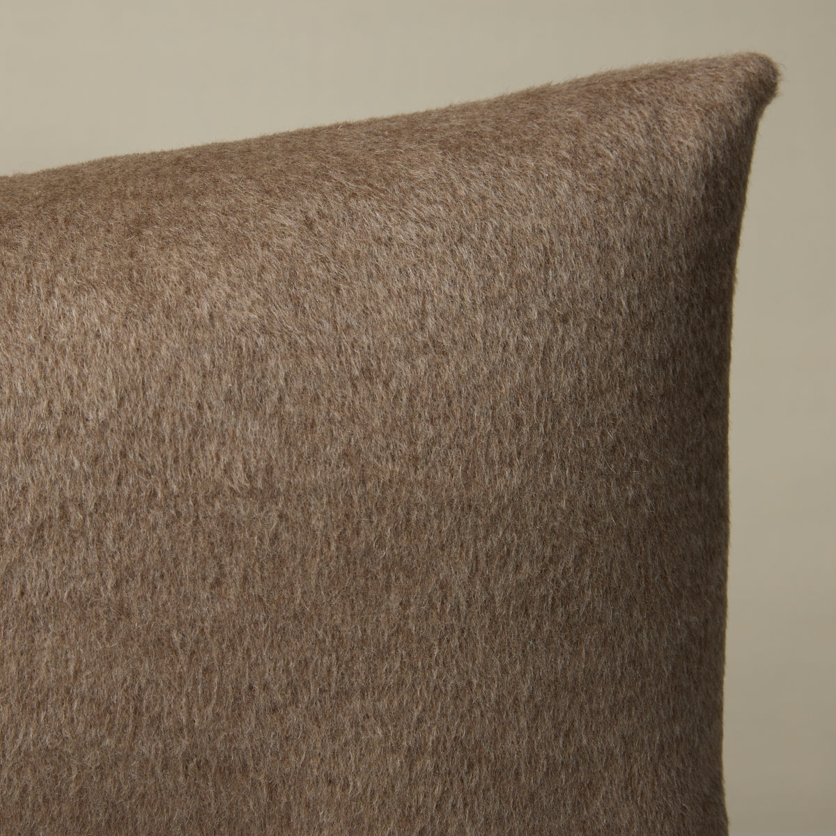 Purchase So6713018 | Dixon Mohair Pillow, Driftwood - Schumacher Pillows
