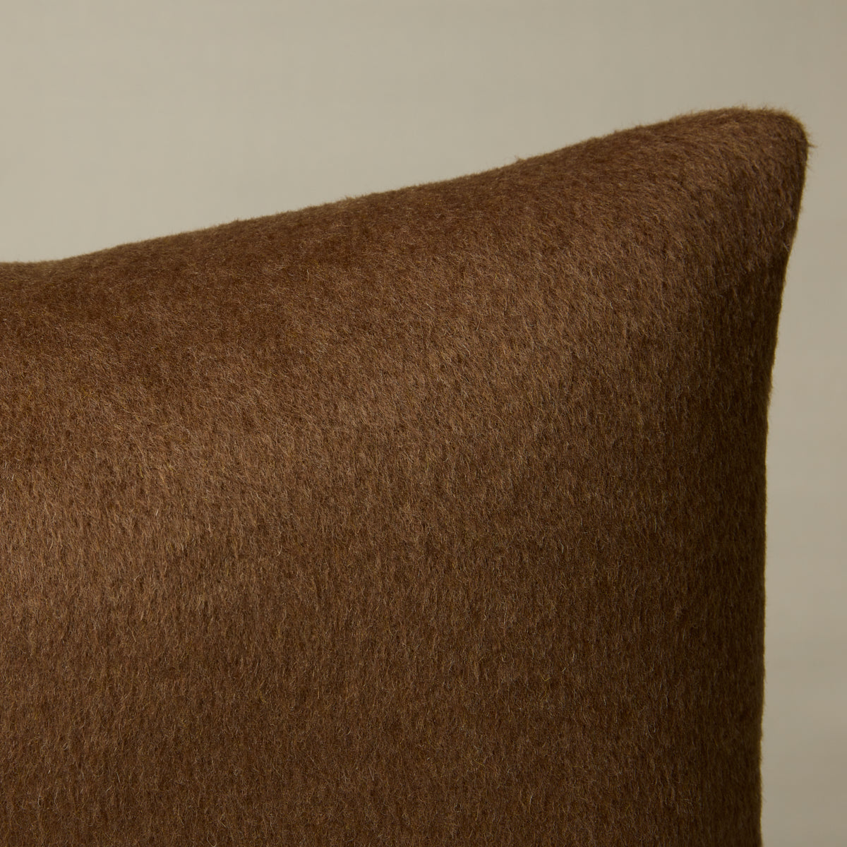Purchase So6713318 | Dixon Mohair Pillow, Vicuna - Schumacher Pillows