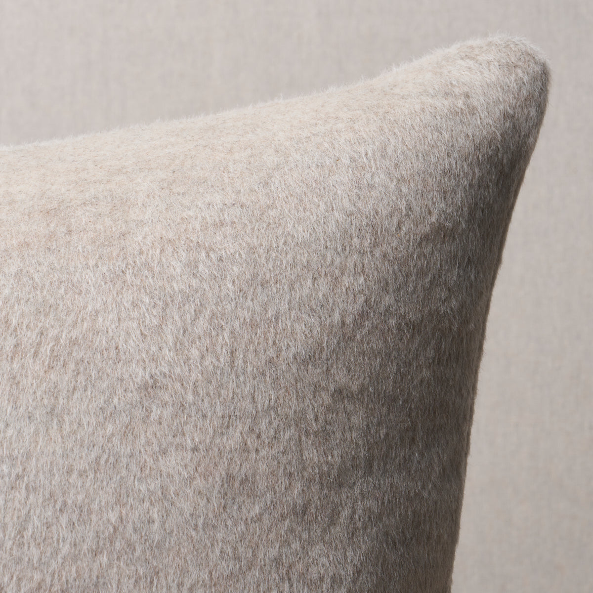 Purchase So6713404 | Dixon Mohair Pillow, Stone - Schumacher Pillows