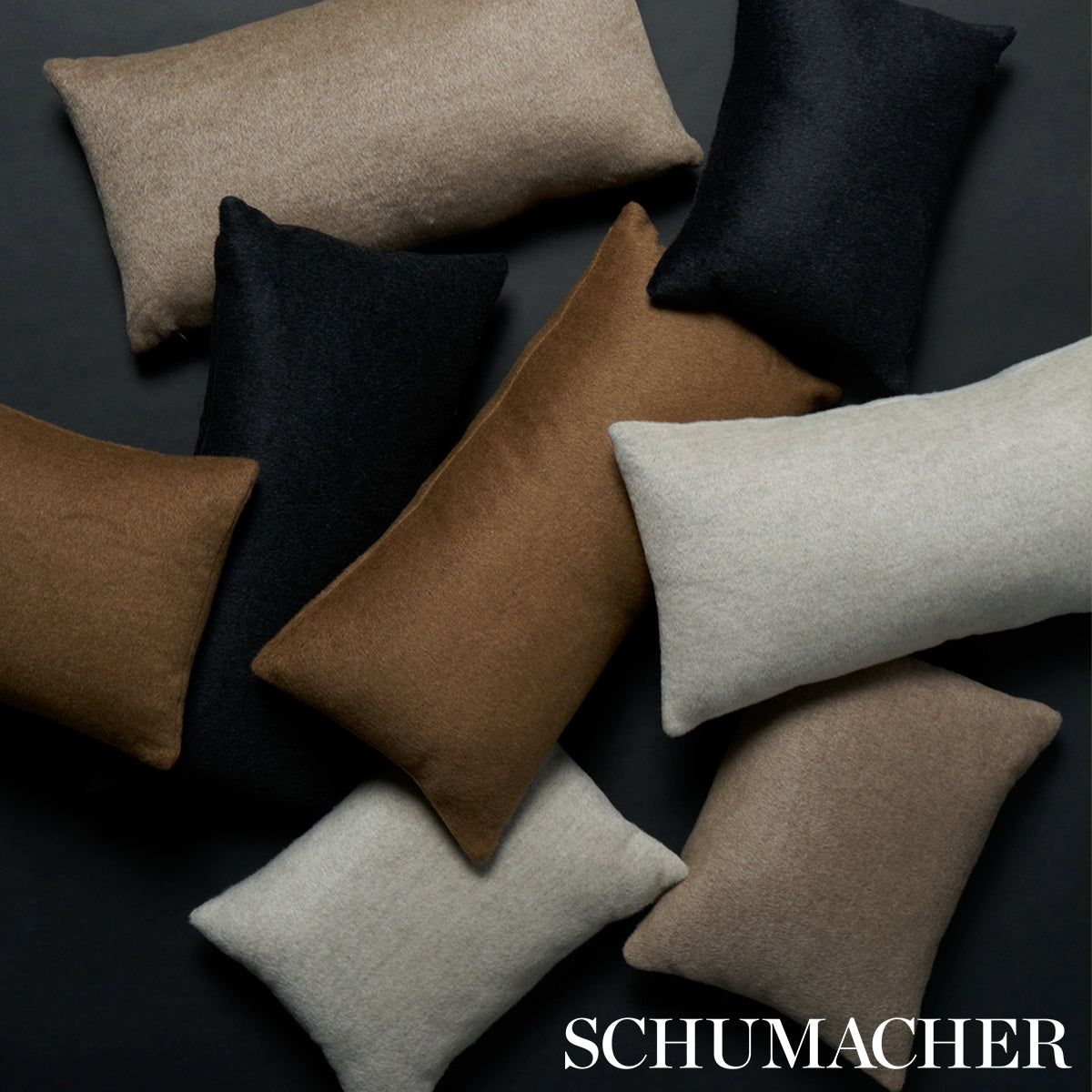Purchase So6713418 | Dixon Mohair Pillow, Stone - Schumacher Pillows